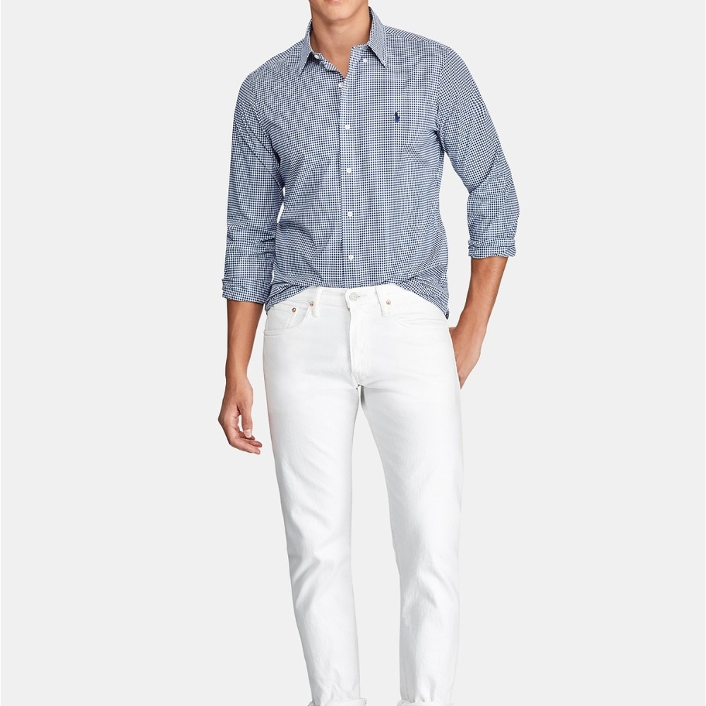 Polo Ralph Lauren Slim Fit Gingham Dress Shirt